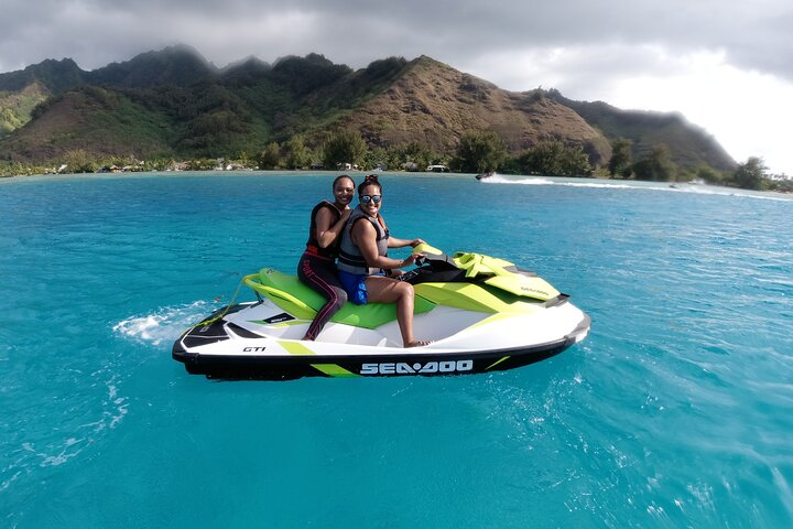 Moorea Solo or Twin Island Tour Jet Ski - Photo 1 of 6